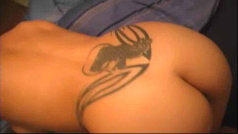 Jesus Tramp Stamp Tattoo